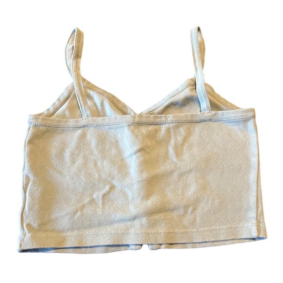 Brandy Melville‎ Womens Button-Up Crop Top - Picture 7 of 7